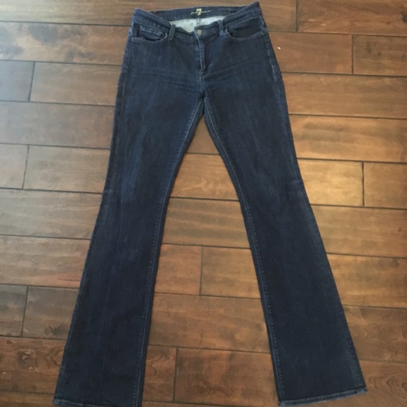 7 For All Mindkind Mid Rise Bootcut 28 - Picture 2 of 5